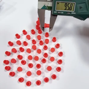 Industrial Safety Customized Dense Rubber Caps Small Silicone Stoppers Dustproof Sealing for Laboratory Tools