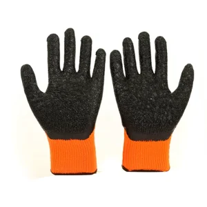 Industrial Safety Rubber Hand Protective Construction Anti Slip Grip Heavy Duty Latex Coated Working Gloves