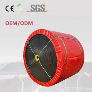 Industry Wear Resistant EP630 3 Rubber Conveyor Belt With Cutting Service For Mining And Stone Sand Applications