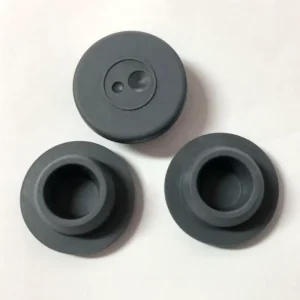 Infusion Bottle Stopper Bromobutyl Rubber 28mm Non Spill Crimp Closure Pharmaceutical Grade