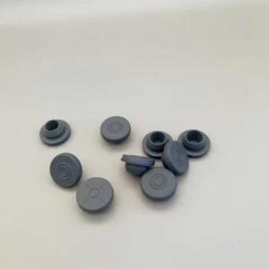 Injection Vial Stopper Medical 20mm Bromobutyl Chlorobutyl Rubber Non Spill Crimp Closure