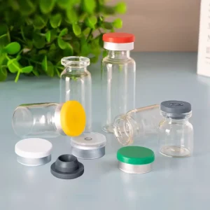 InjexMed Glass Vial With Silicone Plunger for Beauty Serum Wellness Skin Body Liquid Nutritive Fluid Cosmetic Packaging Bottle