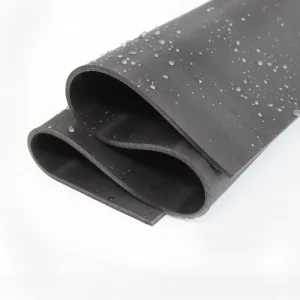 Insulation and shock absorption flame resistant rubber anti wrinkle and no deformation silicone foam sheet