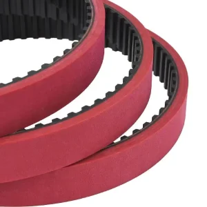 Integrally Vulcanized Seamless Rubber Timing Belt Pulling Film Belt and Pull Down Transmission Belts for VFFS Packaging Machine