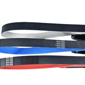 Integrated Vulcanized Seamless Transmission Belt 6PK1665 EPDM Rubber CR