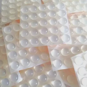 Invisible Protection Clear Silicone Rubber Bumper Pads Self Adhesive Non Slip Waterproof Furniture Feet Cabinet Doors Cutting