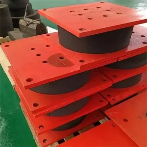 Isolation Bearing Rubber Vibration Damper for Bridge Lead Rubber Bridge Bearing High Damping Building Isolation Bearings