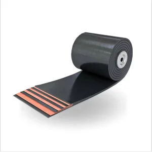 JINGWEI Heat Resistant ISO Certified Rubber Conveyor Belt for Beverage Industry Cutting Service Straight Running Lift Conveyor