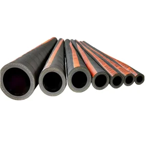 Jingzhi High Wear Resistant Synthetic Rubber Hoses Sandblasting Grouting Custom Processing Cutting Suction Discharge Pipes