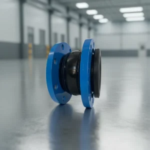 JiuFu DN100 DN1000 Carbon Steel Flanged Flexible Rubber Expansion Joint PN16 Pipe Bellows