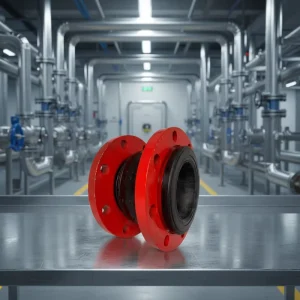 Jiufu High Quality Dn25 Dn3000 Flange Type Bellows Flexible Epdm Single Sphere Rubber Expansion Joint