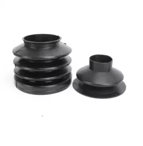 Jiuyan Custom Molded EPDM NBR Neoprene Silicone Rubber Flexible Dust Cover Bellows