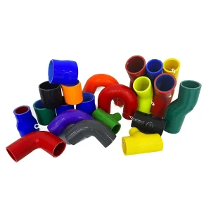 Kinglin Custom Car Turbo Straight Hump Reducer Braided 4 Ply 45 180 90 30 135 Degree Elbow S U T Y Shape Silicone Hose