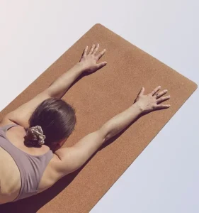 Kingsen Laser Engraved Pattern Portable High end Eco friendly Non slip Outdoor Yoga Exercise Mat Carrying Strap Folding