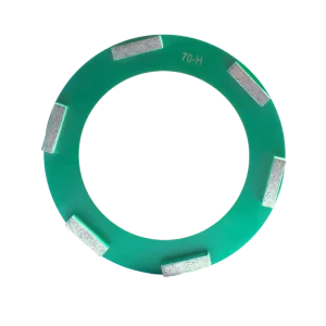 Klindex Hyper Floor Grinder Compatible OEM 200mm Diamond Disc Floor Polishing Pad 6 Bar Segments Fine Medium Abrasive Grit