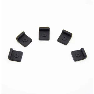 L Shape Silicone Rubber PVC Foot Pads Anti Slip Shock Absorption Micro Buffer Bumper Feet OEM ODM Custom Electronics Furniture