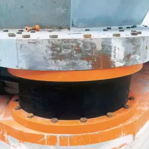 LBR High-Damping Seismic Isolation Rubber Bearing with Lead Plug for Buildings
