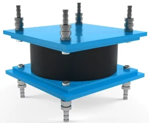 LNR Natural Rubber Rubber Bearing Pads Seismic Isolation Rubber Bearing Laminated Bridge Bearing for Construction
