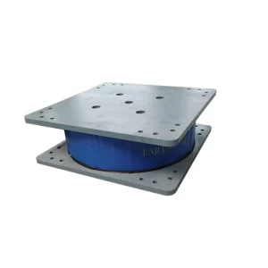 LNR Rubber Bearing Pads Seismic Isolation Laminated Natural Rubber Bearing CE EN15129 Standard Cutting Black