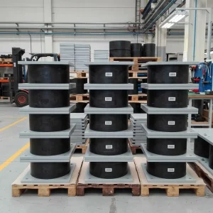 LRB HDR ESB LNR NRB High Damping Lead Rubber Bearing Vibration Damping Bridge Seismic Isolators