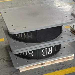LRB Laminated Elastomeric Seismic Isolation Rubber Bearing with Steel-Reinforced Core for Buildings and Bridges