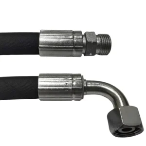 LT683 EN857 SC Wire Braid Hydraulic Rubber Hose