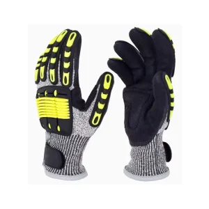Labor Protection Cut Resistant Level 5 Industrial Work Leather Gloves Safety Cut Resistant Work Gloves