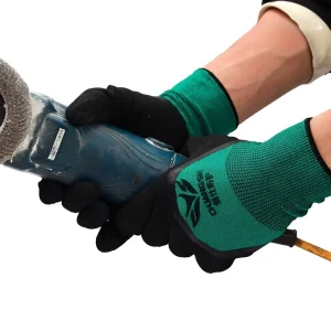 Labor Protection Foam Latex Gloves Breathable Non slip Wear resistant for Construction Site Auto Repair Logistics Machinery