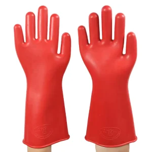 Labor Protection Gloves 12KV Rubber Insulated Waterproof Electrician Special Non Leakage High Voltage Work Gloves