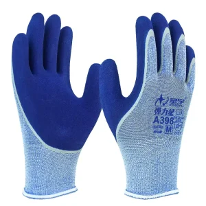 Labor Protection Gloves A398 High Elastic Wear Resistant Double layer Non slip Tear resistant Durable Latex Opera length