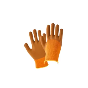 Labor Protection Gloves Non Slip Breathable Soft Non Hand Covering Wear resistant Latex Semi Impregnated Protective Gloves