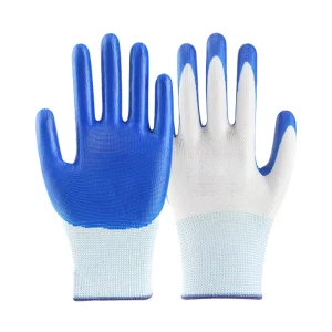 Labor Protection Gloves Suitable for Construction Site Work Made of Durable and Anti-slip Nitrile Rubber
