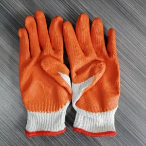 Labor Protection Latex Coated Working Safety Gloves Free Samples