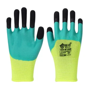 Labor Protection Wear Resistant Anti Slip Protective Gloves Dipped Work Operation Gloves