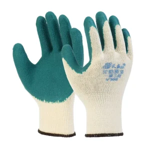 Labor Protection Work Gloves Rubber Abrasion Resistant Durable Thickened Breathable Wear Resistant Dip Coated Non Slip for