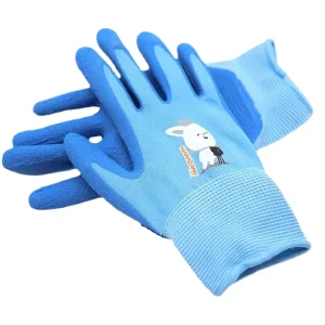 Lady Durable Breathable Rubber Latex Coated Gardening Gloves Waterproof Oil Resistant Non slip Anti stab Ambidextrous Planting