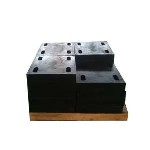 Laminated Elastomeric Neoprene Rubber Bearing Pad for Bridge Construction Shock Absorption Moulding Cutting Services