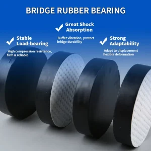 Laminated Neoprene Elastomeric Bridge Bearing Pad for Seismic Isolation