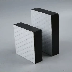Laminated Rubber Plate Elastomeric Bearing Pad with CR and NR Rubber for Bridges and Highways
