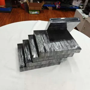 Laminated Steel-Reinforced Rubber Bearing Pad, Elastomeric Shock-Absorbing Block, NR/Neoprene, Custom Size