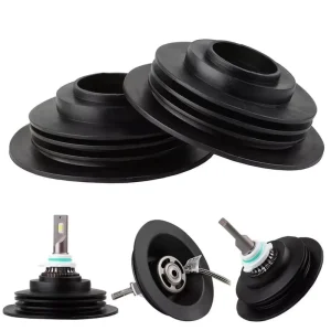 Lamp Light Rubber Dust Cover Car Motorcycle LED Headlight Bulb Waterproof Dust Cover Universal Type B