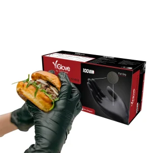Large Xs Disposable Black Blue Pink Purple 4 6 Mil Barber Medical Exam Powder Free Nitrile Gloves Box 100 Pcs