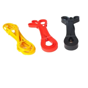 Latex Elastic Resistance Band for Fitness Exercise Width 6.4 13 21 32 44 63mm
