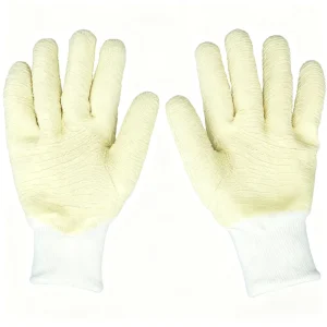 Latex Gloves Chemical Resistant Heavy Duty Construction Work Gloves Hand Oilfield Glove