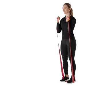 Latex Resistance Band High Elastic Handle-Free Strip Heavy Resistance Exercise Band for Fitness