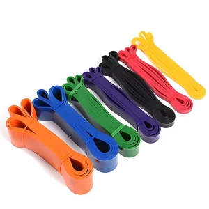 Latex Resistance Exercise Bands Pull Up Assist Bands Heavy Resistance Power Rubber Bands for Yoga Workouts and Fitness