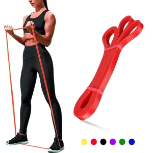 Latex Rubber Heavy Duty Pull Bands Elastic Long Loop Strength Training Workout Home Exercise Fitness Gym Equipment