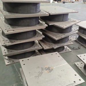 Lead Core Rubber Isolation Bearing Pad for Bridges and Buildings