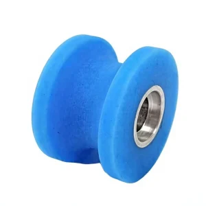 Light Duty V Groove PU Caster Wheel Thermal Bonding Polyurethane Industrial Wheel Custom OEM ODM