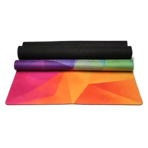 Lightweight Home Yoga Rubber Suede Yoga Mat Well fitted Non Slip Sweat Absorbent Eco Friendly Natural Rubber Soft on Floors